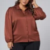 Nina Satin Shirt