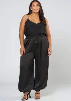 No Diggity Satin Jogger Pant
