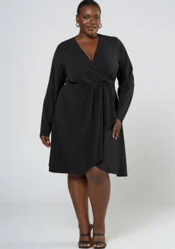 Olea Drape Mini Dress