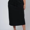 Olsen Linen Midi Skirt