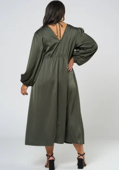 Over and Out Midi Dress