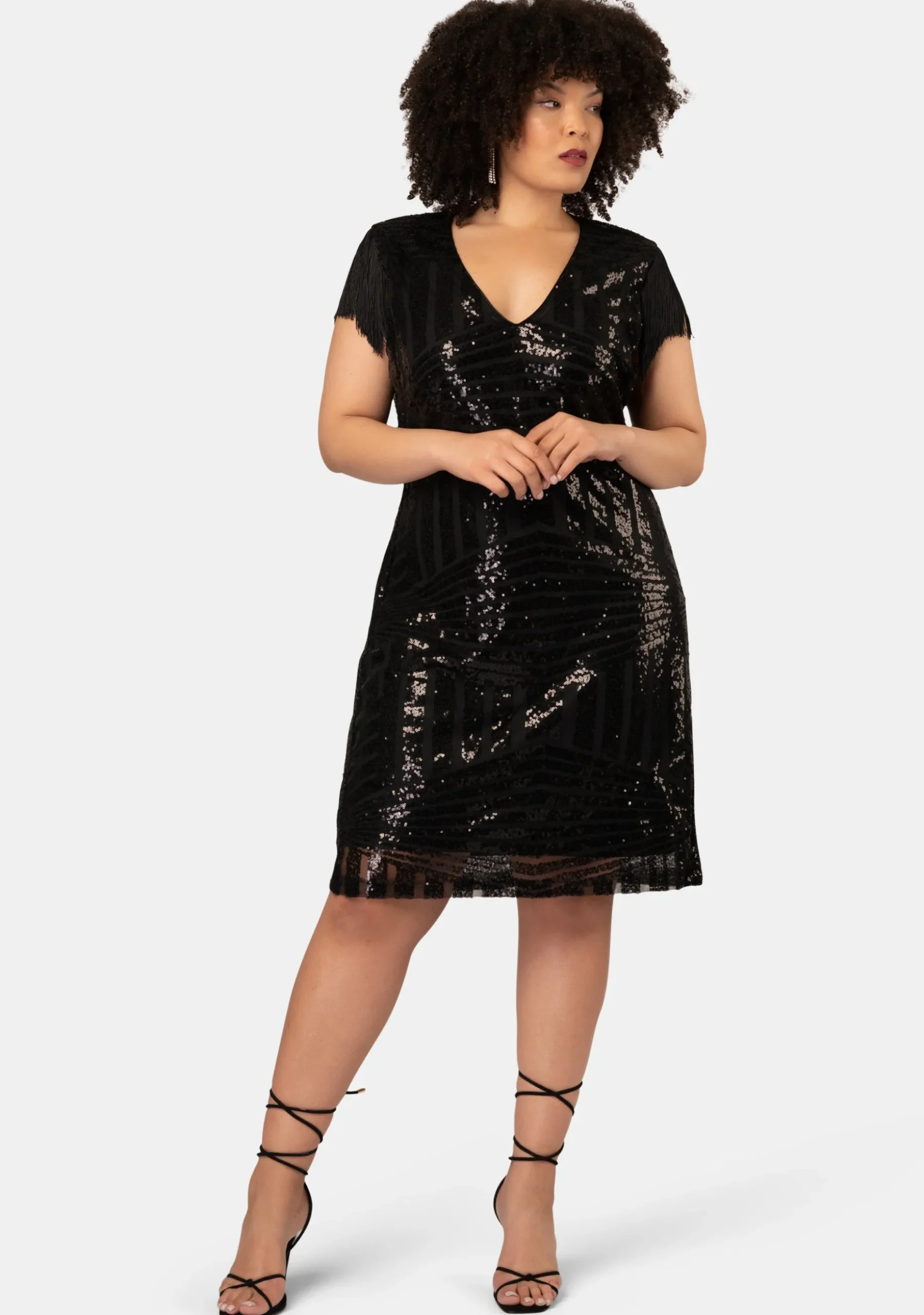 Over The Top Sequin Mini Dress