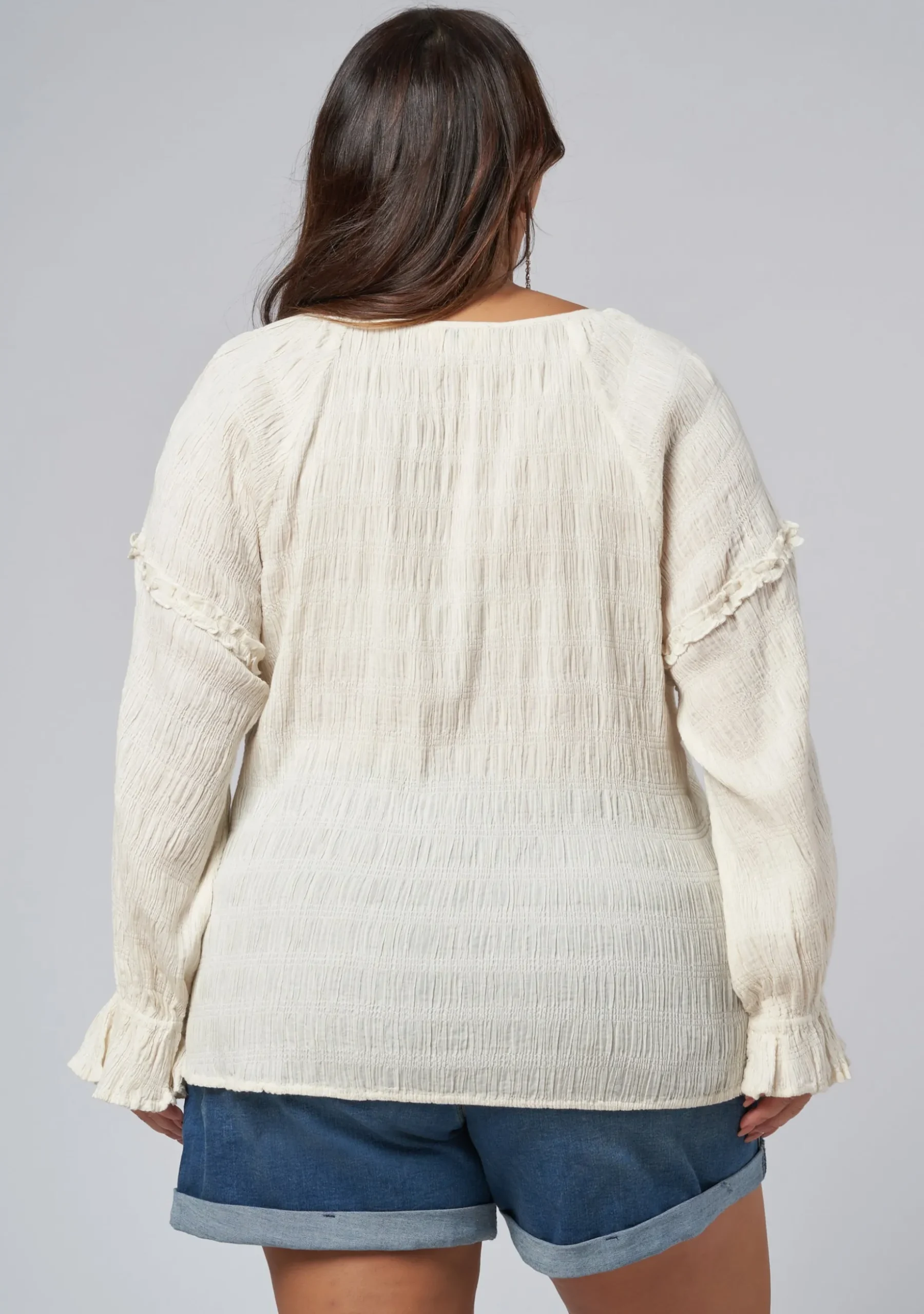 Paros Textured Blouse