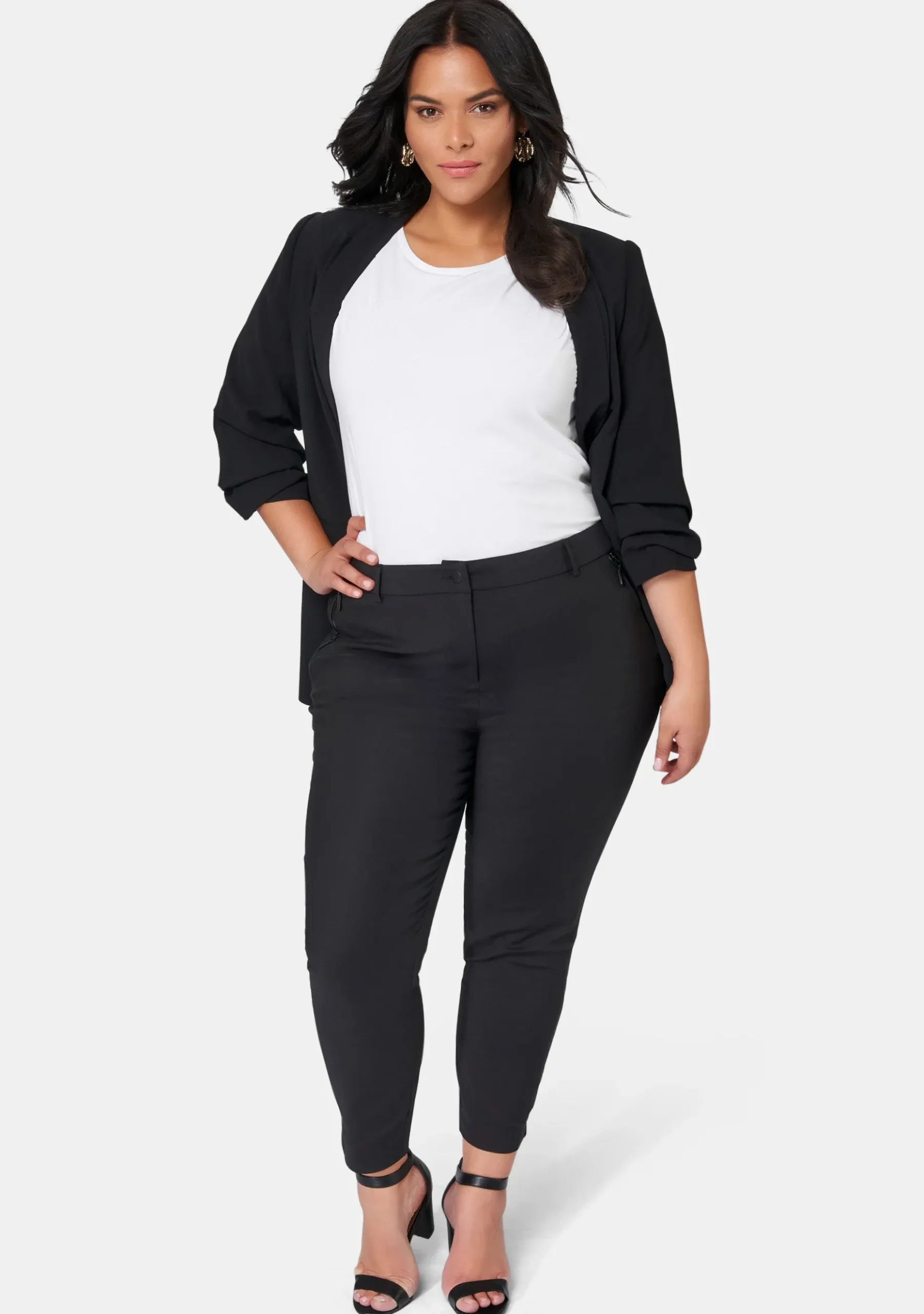 Pascale Zip Detail Pant