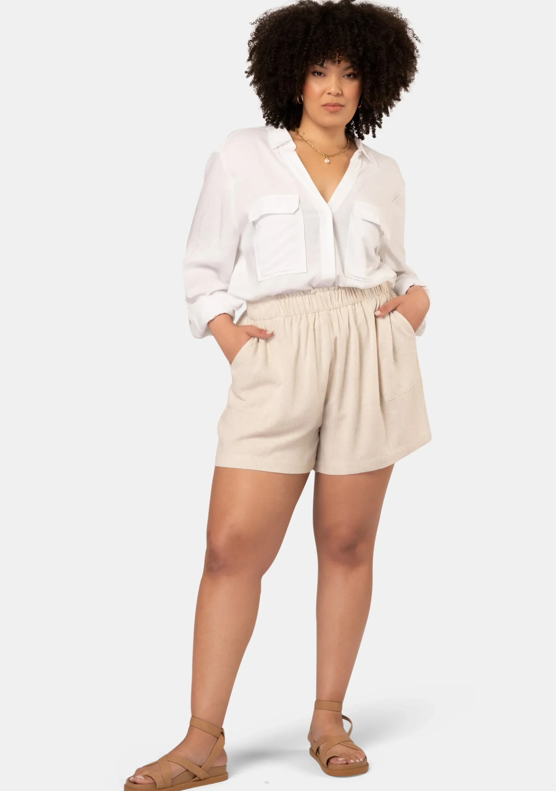 Piper Linen Shorts