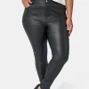 Rose Coated Jeans