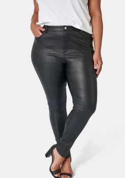 Rose Coated Jeans