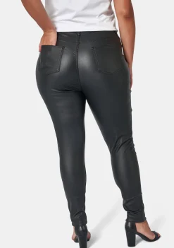 Rose Coated Jeans