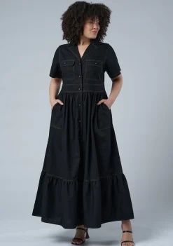 Running Circles Maxi Dress