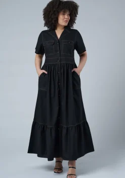 Running Circles Maxi Dress