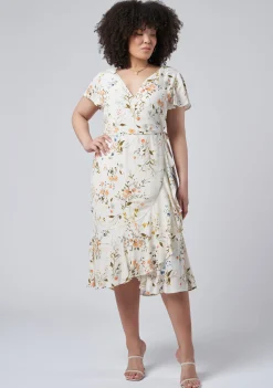 Saint Floral Midi Dress