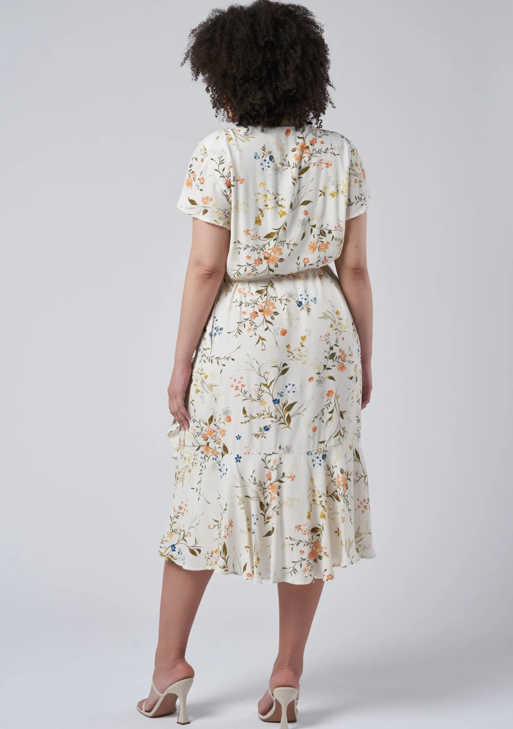 Saint Floral Midi Dress