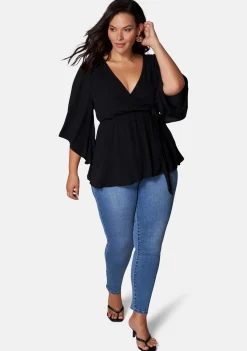 Salma Wrap Blouse