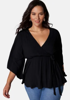 Salma Wrap Blouse