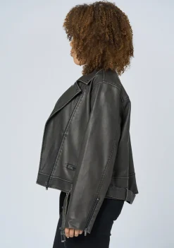 See the Light Vegan Biker Jacket