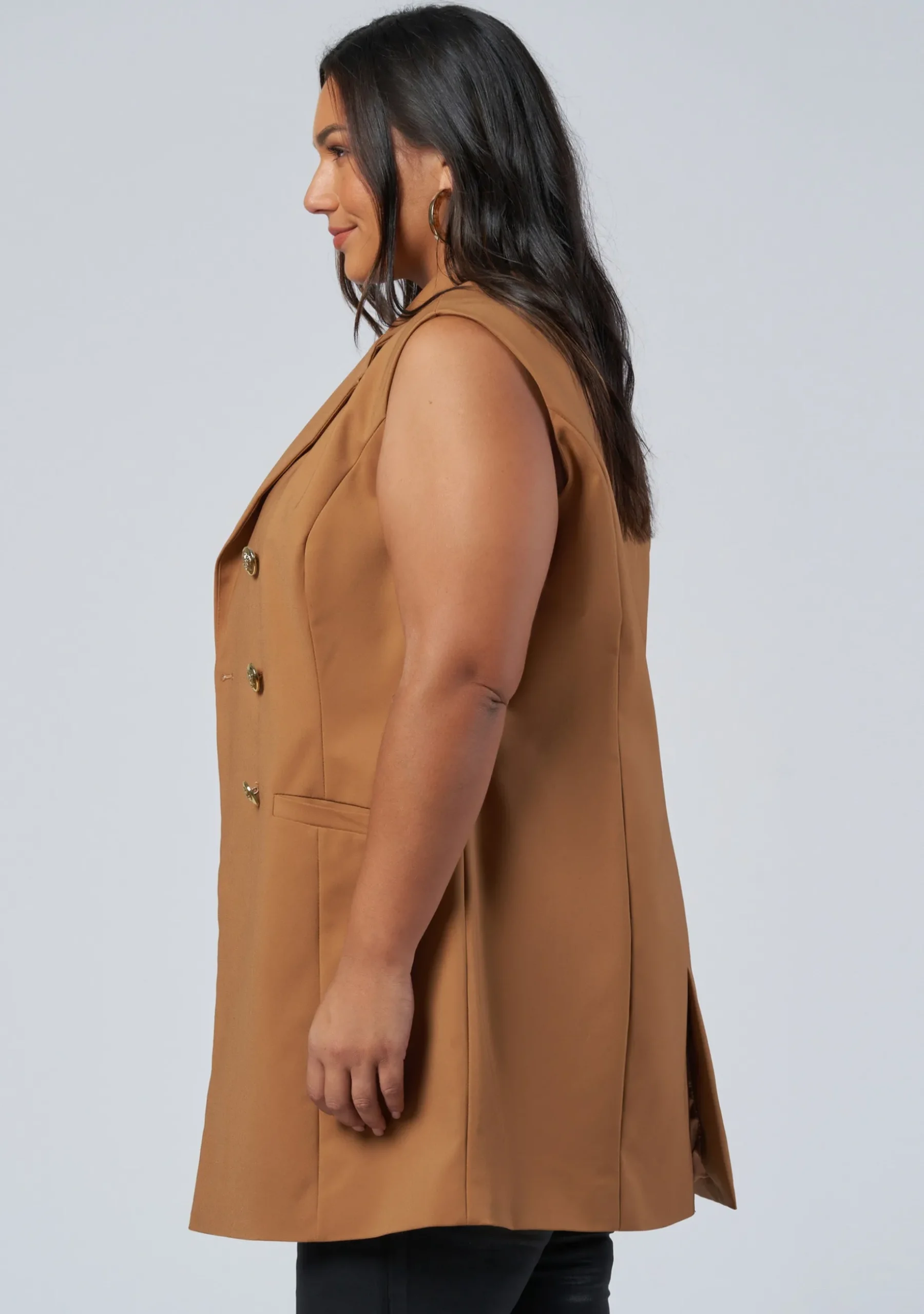 Shiloh Sleeveless Blazer