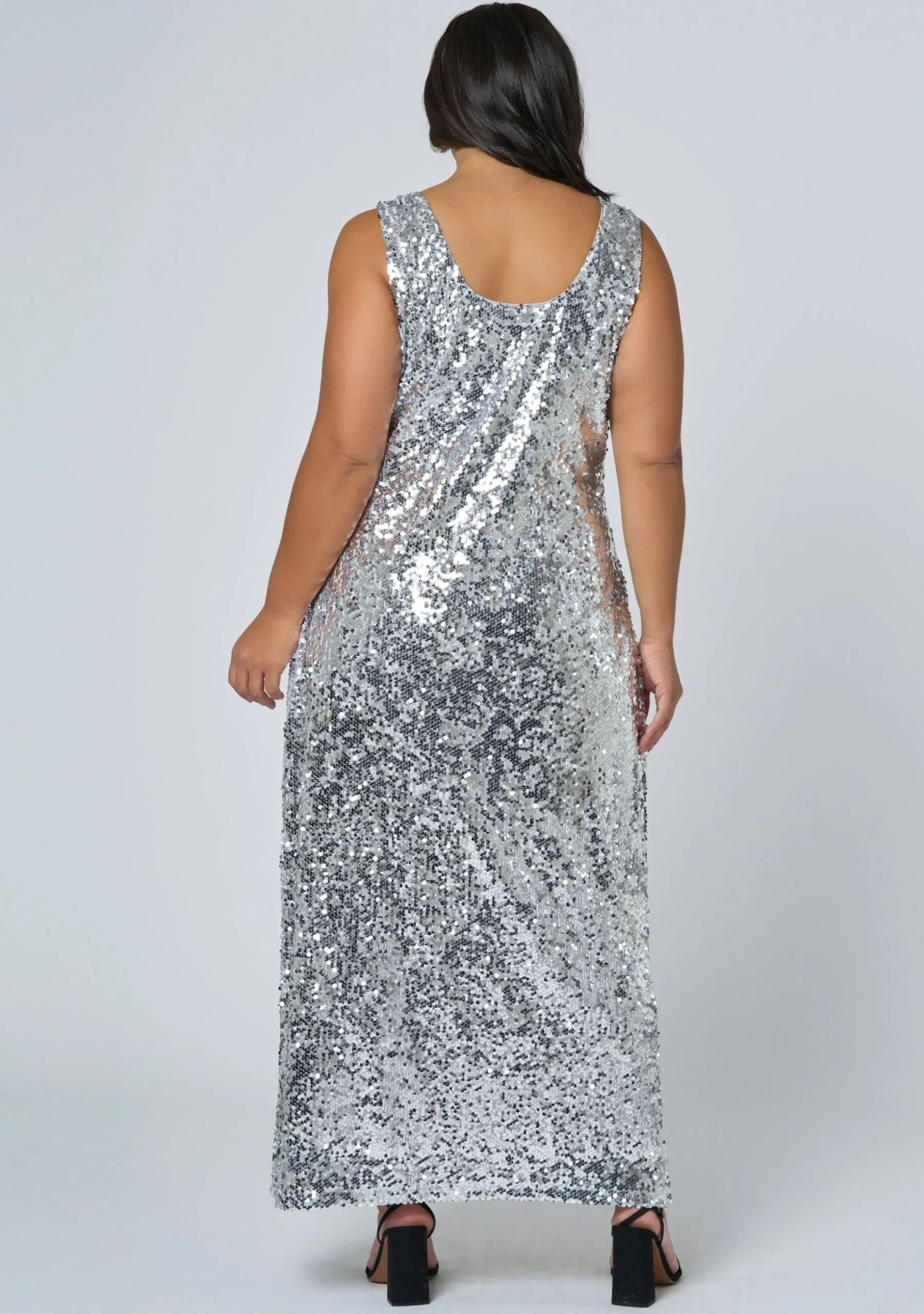 Shimmy Shimmer Sequin Maxi Dress