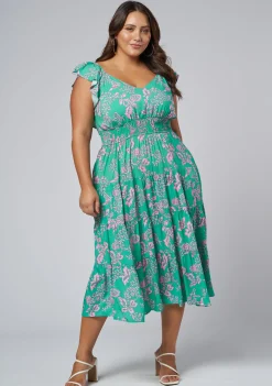 Slow Motion Midi Dress