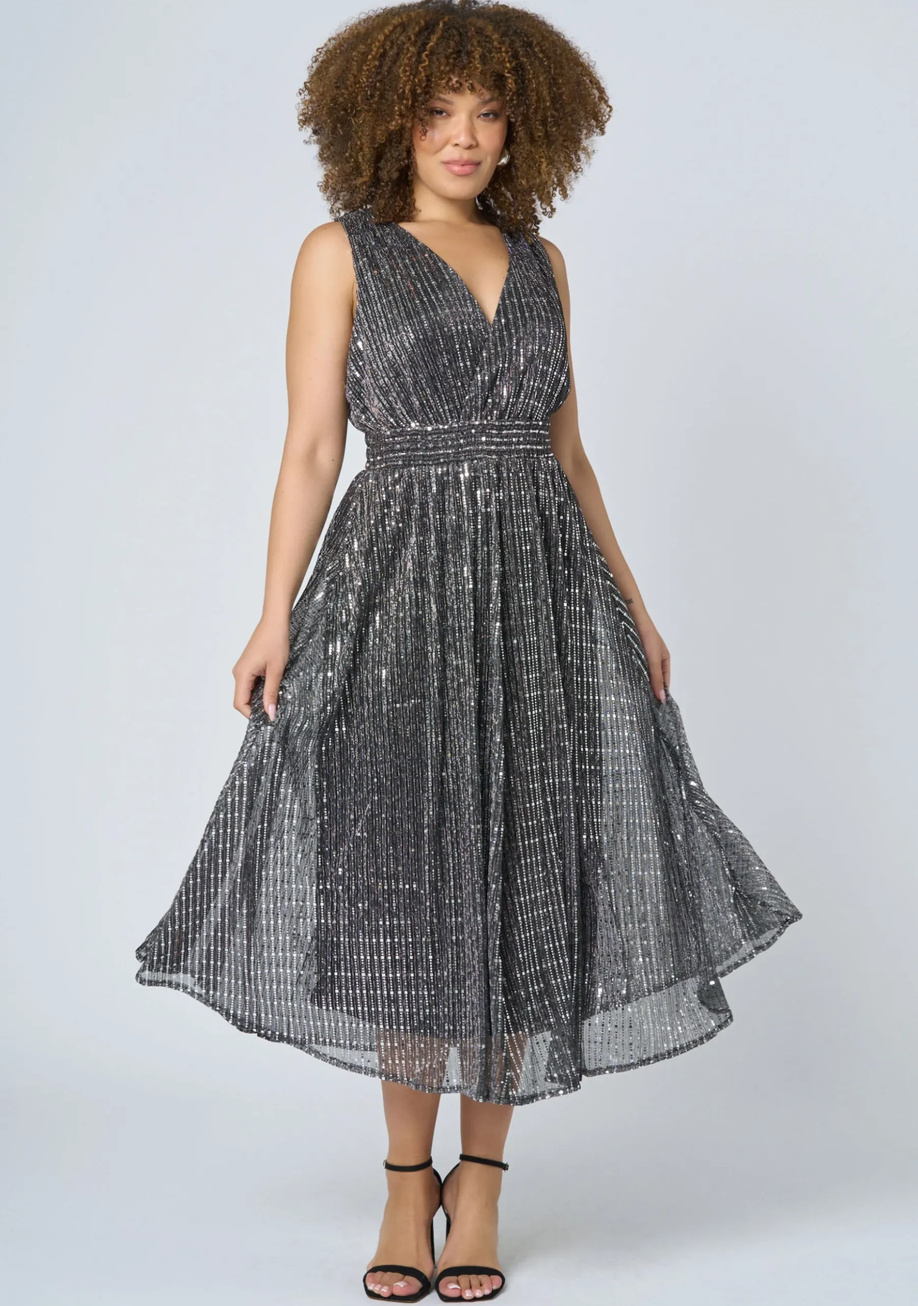 Sparkle Bright Midi Dress