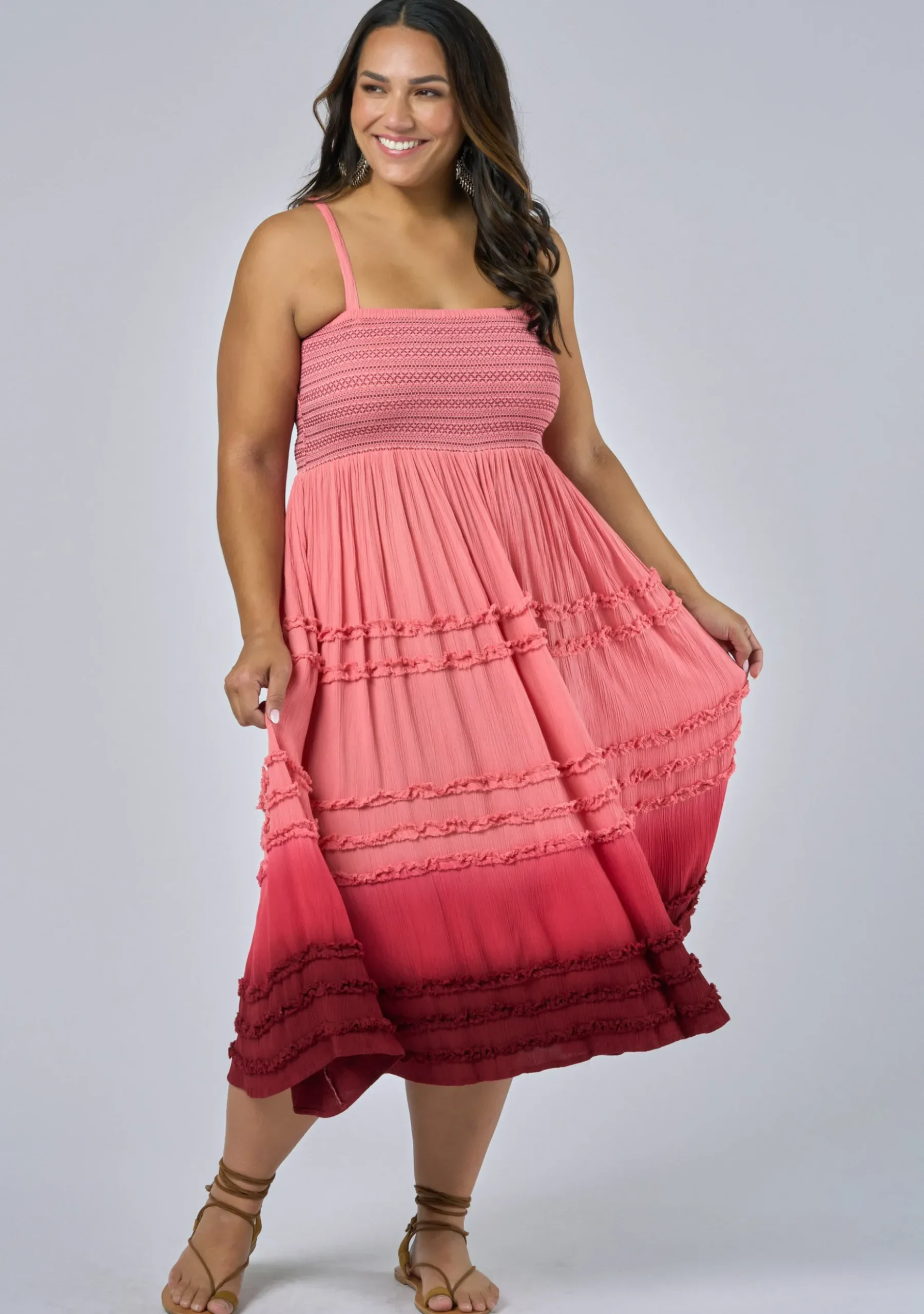 Sunset Serenade Midi Dress