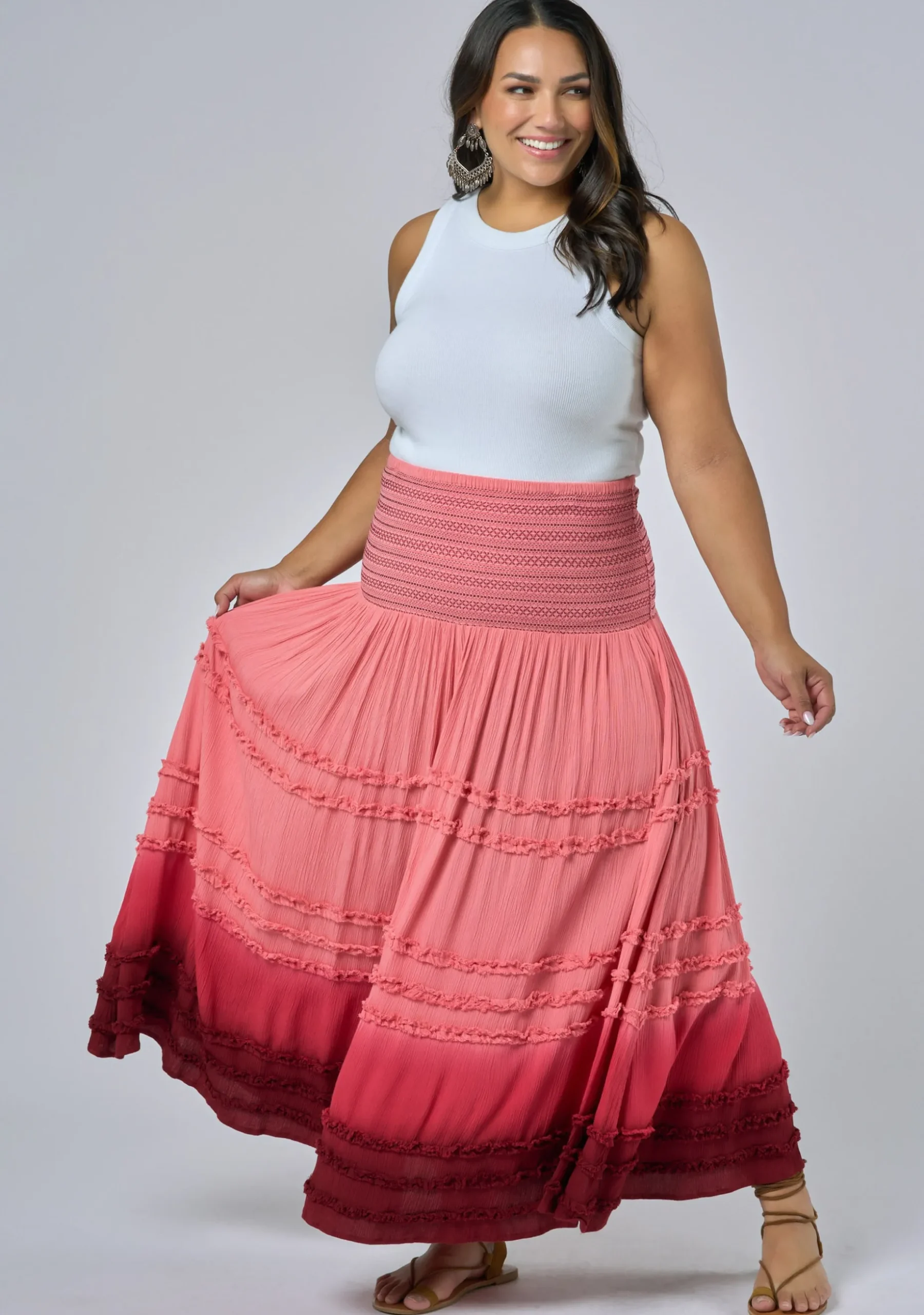 Sunset Serenade Midi Dress