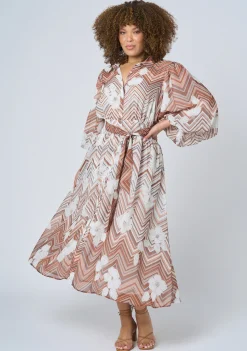 Supreme Extreme Printed Shirt Dress