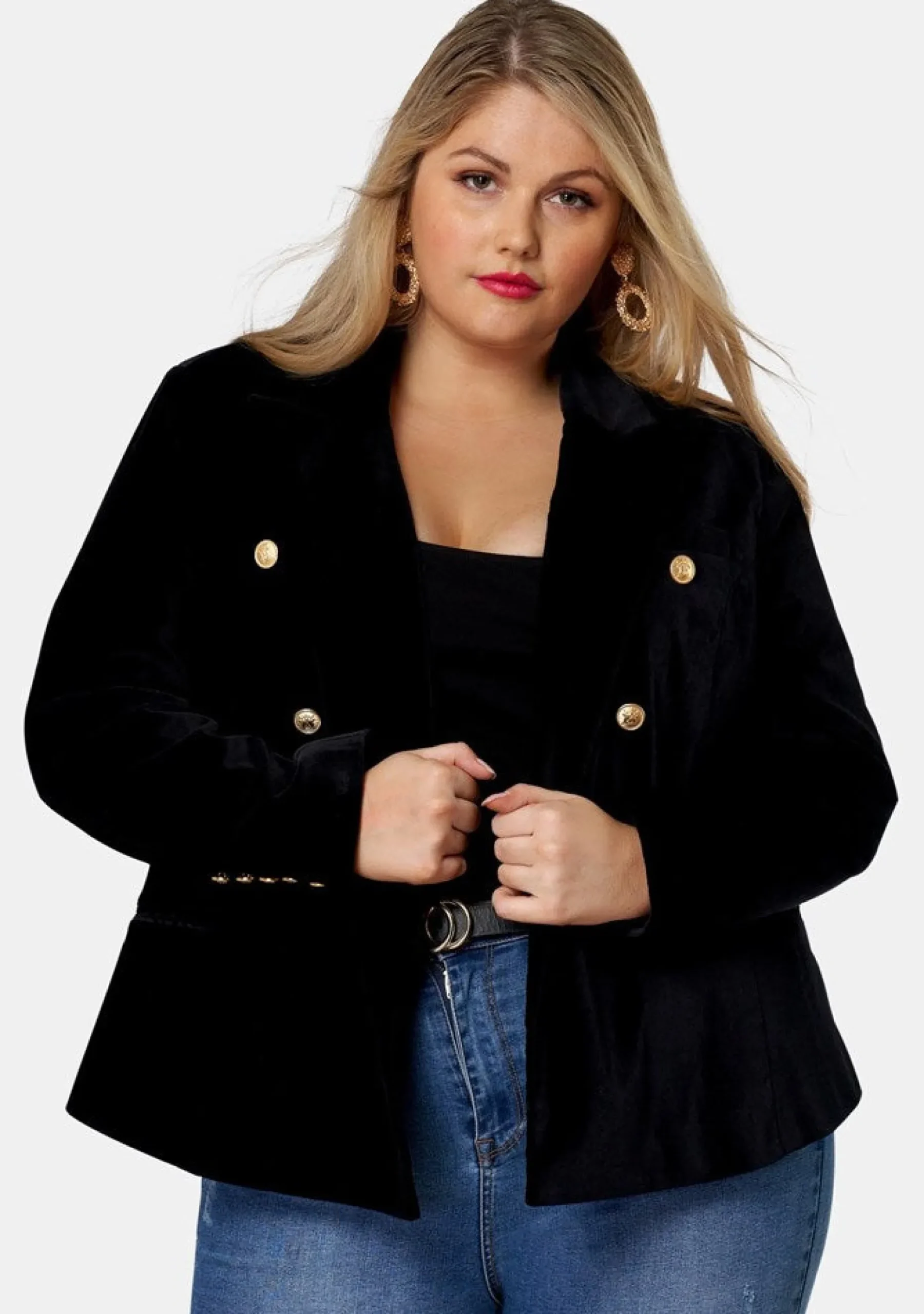 Take A Vow Velvet Blazer
