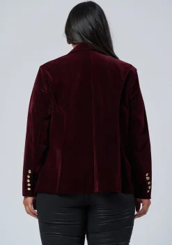 Take A Vow Velvet Blazer