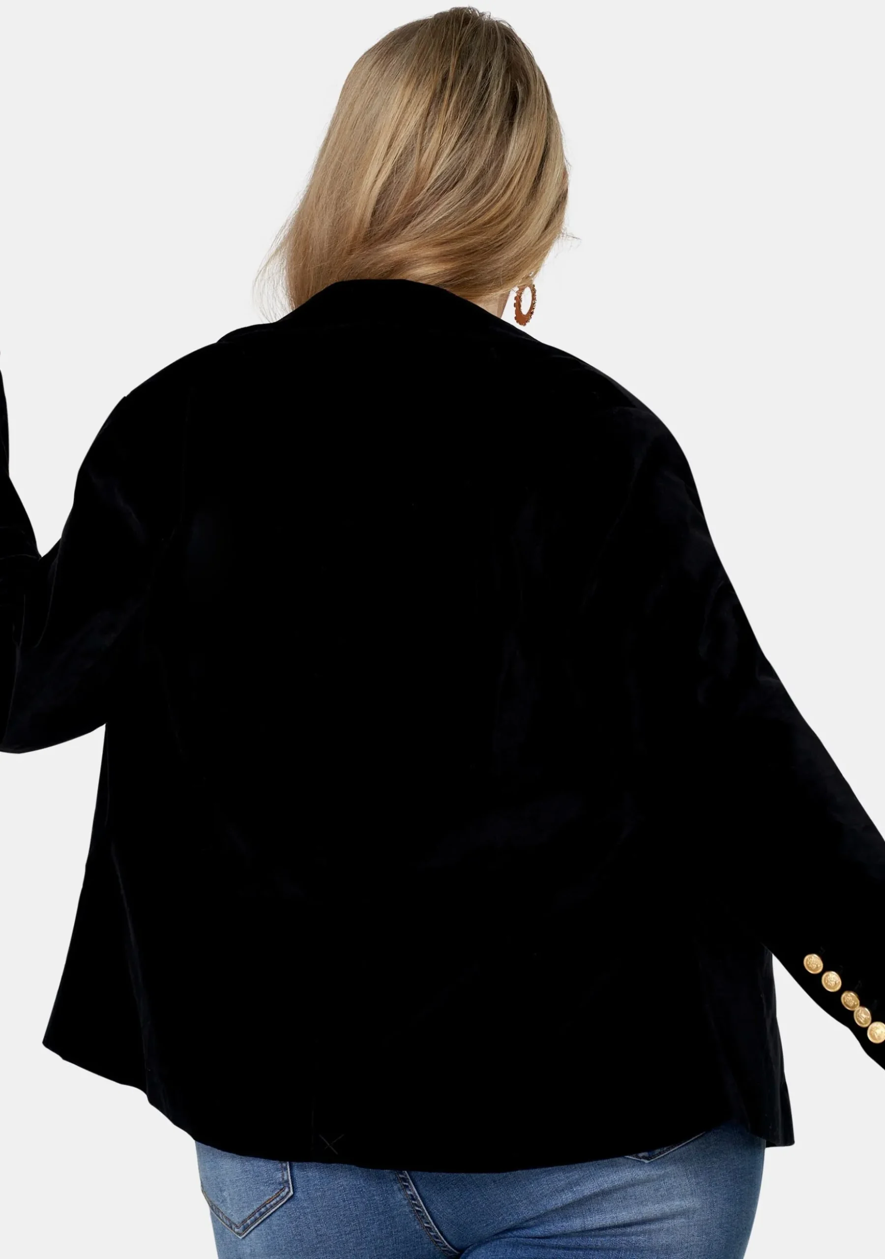 Take A Vow Velvet Blazer