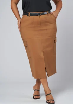 Tasmin Midi Cargo Skirt