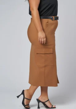 Tasmin Midi Cargo Skirt