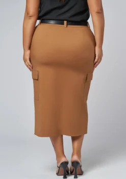 Tasmin Midi Cargo Skirt