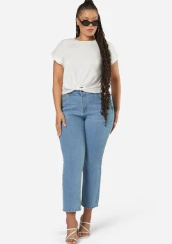 The Feared Crop Twist Tee