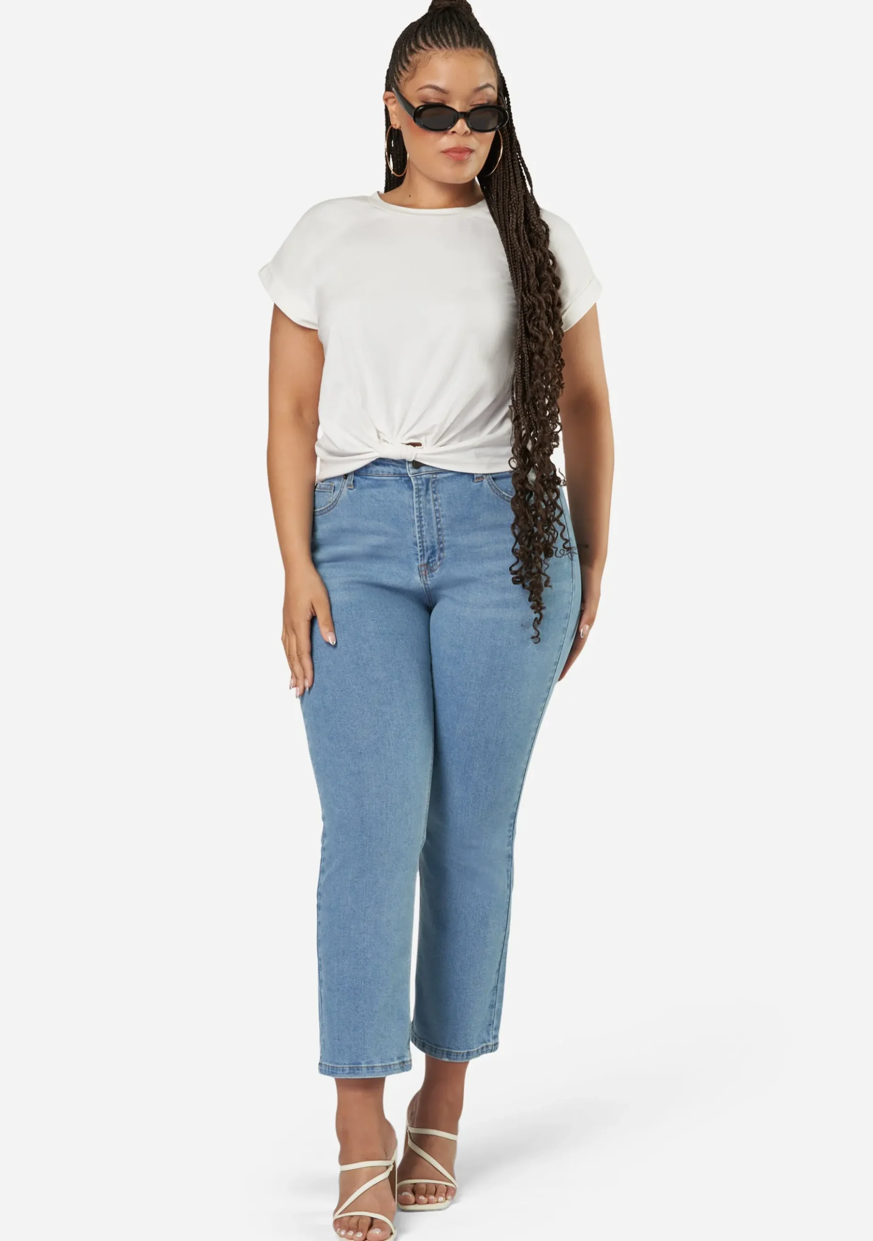 The Feared Crop Twist Tee