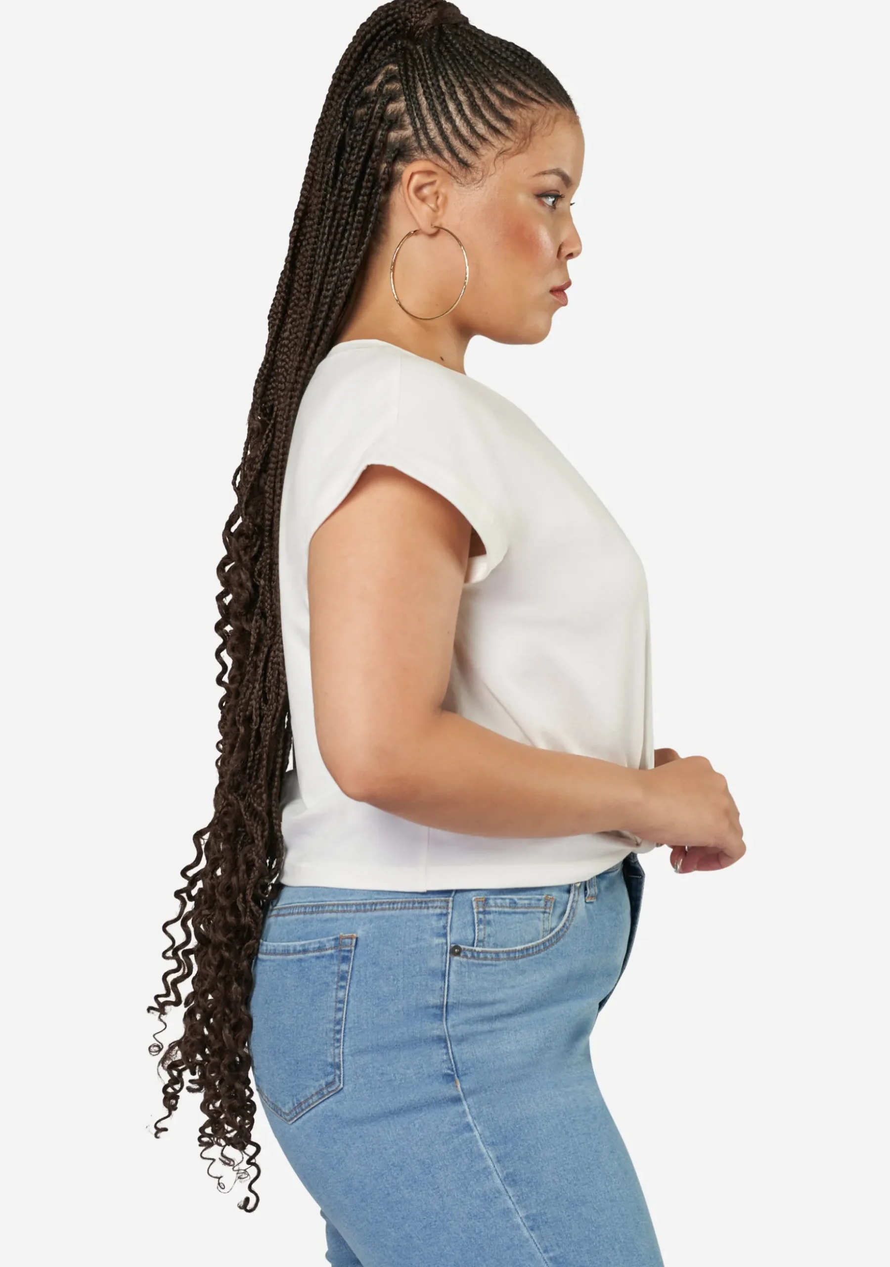 The Feared Crop Twist Tee