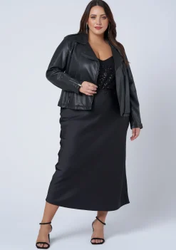 The Ivy Satin Skirt