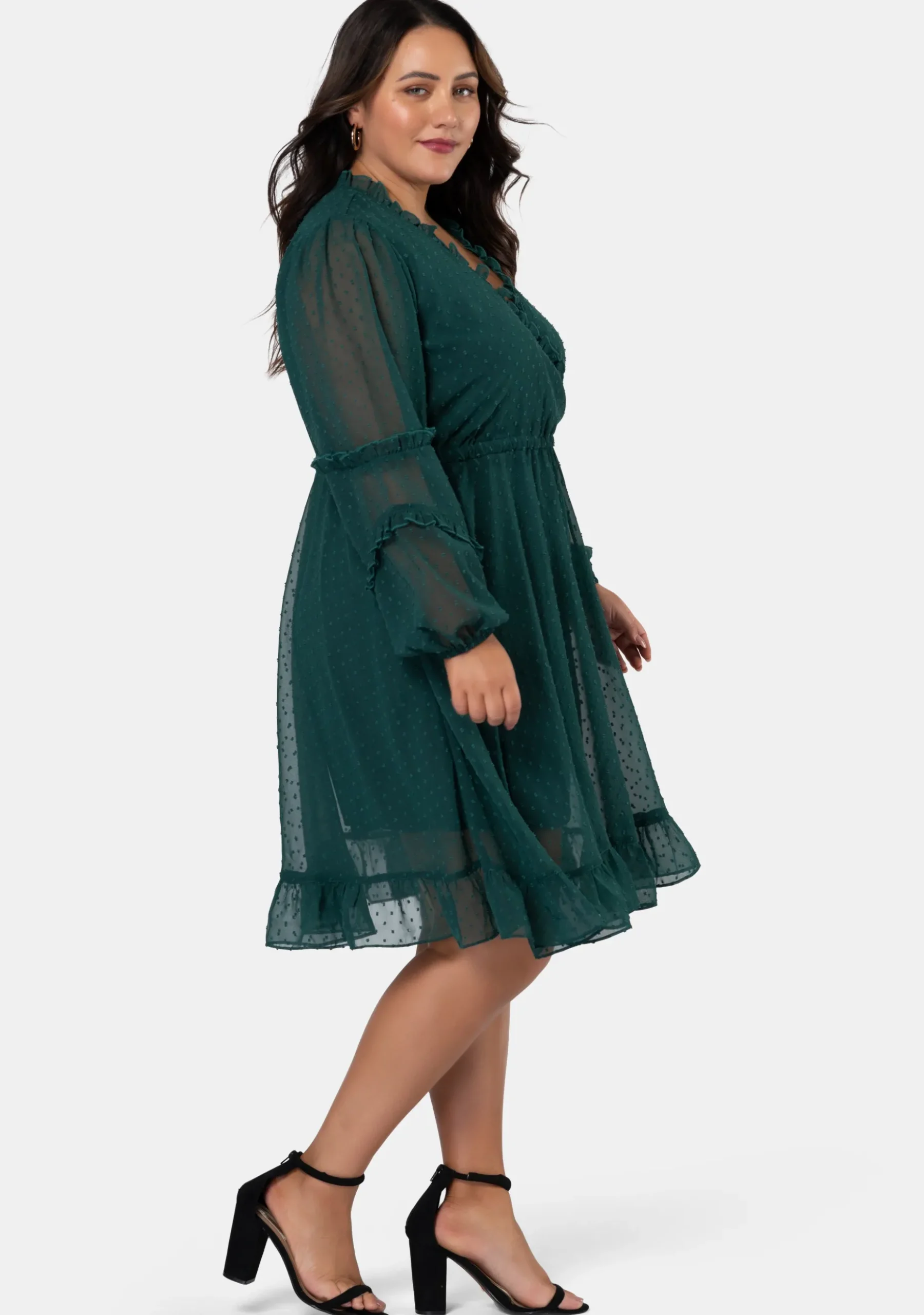 Tie Me Down Dobby Dress