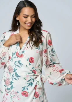 Tiffany Wrap Midi Dress