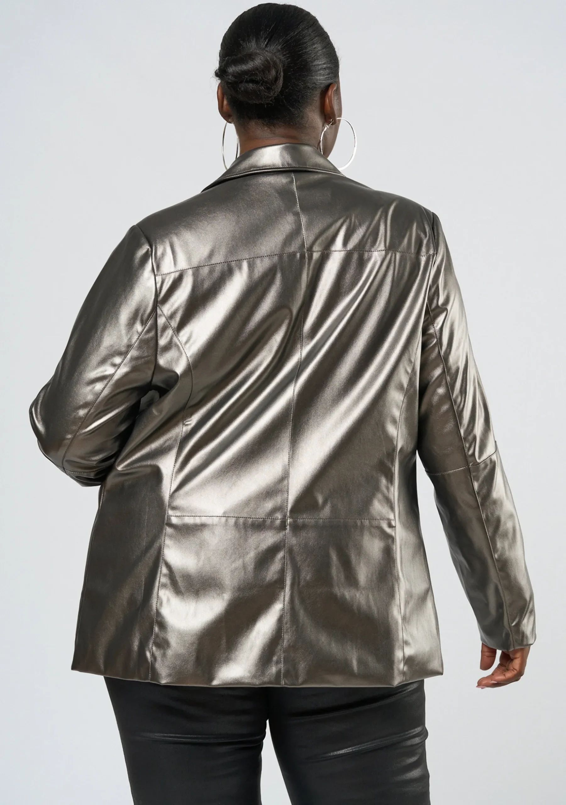 Trick Me Pu Blazer
