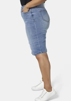Two Men Down Denim Skirt