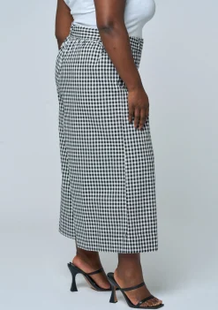 Under Pressure Gingham Wide Leg Pant