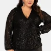 Under Wraps Sequin Top