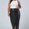 Uppercut Zip Midi Skirt