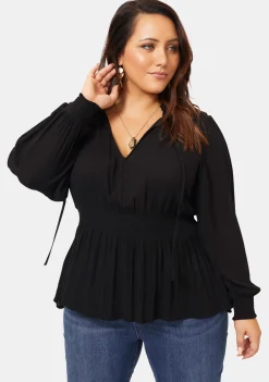 Valerie Tie Front Top