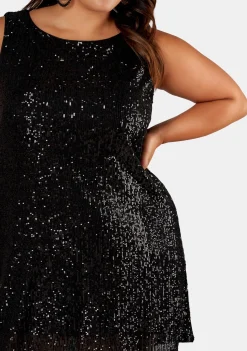 Vibration Sequin Dress