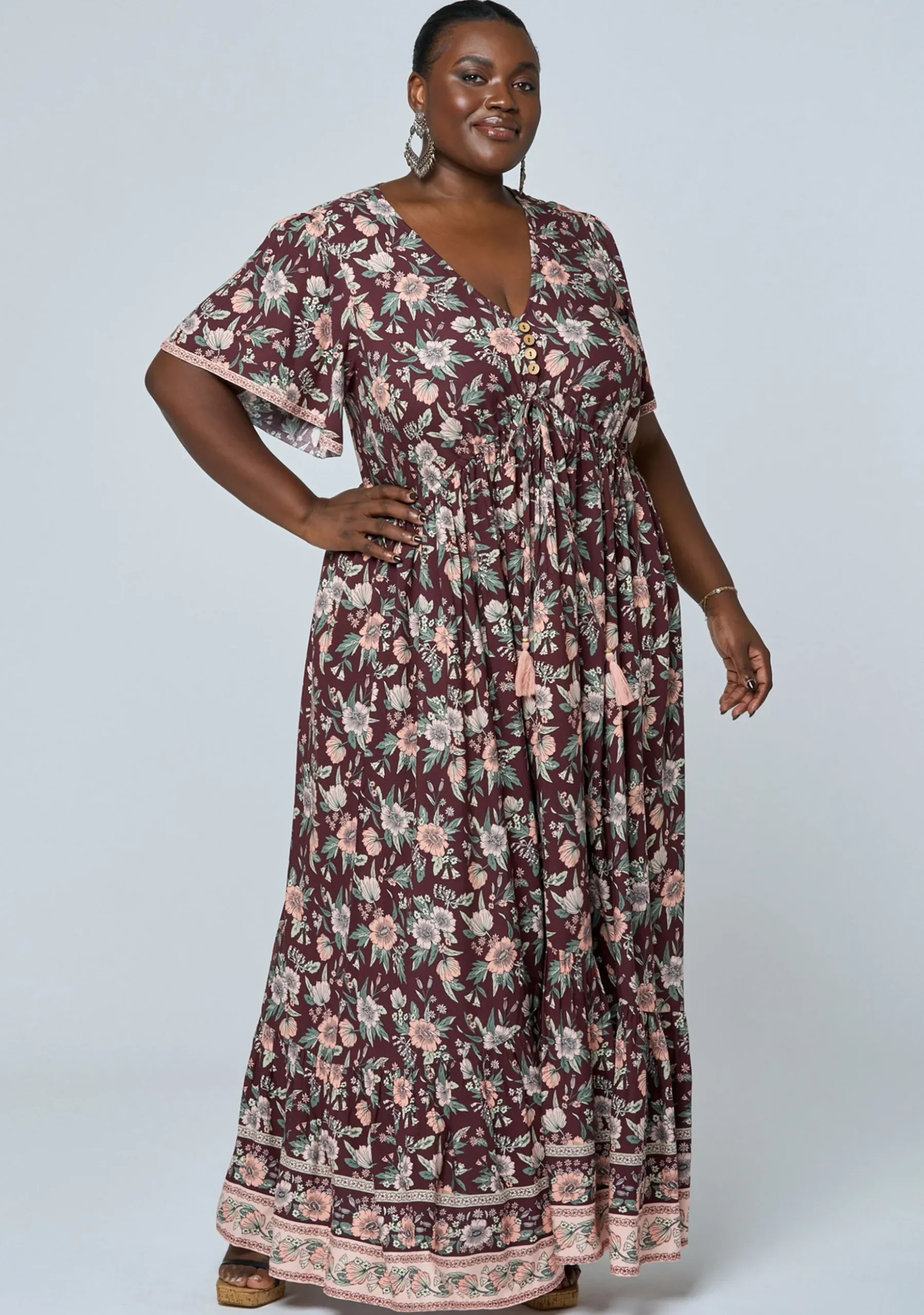 Vintage Boho Visions Maxi Dress