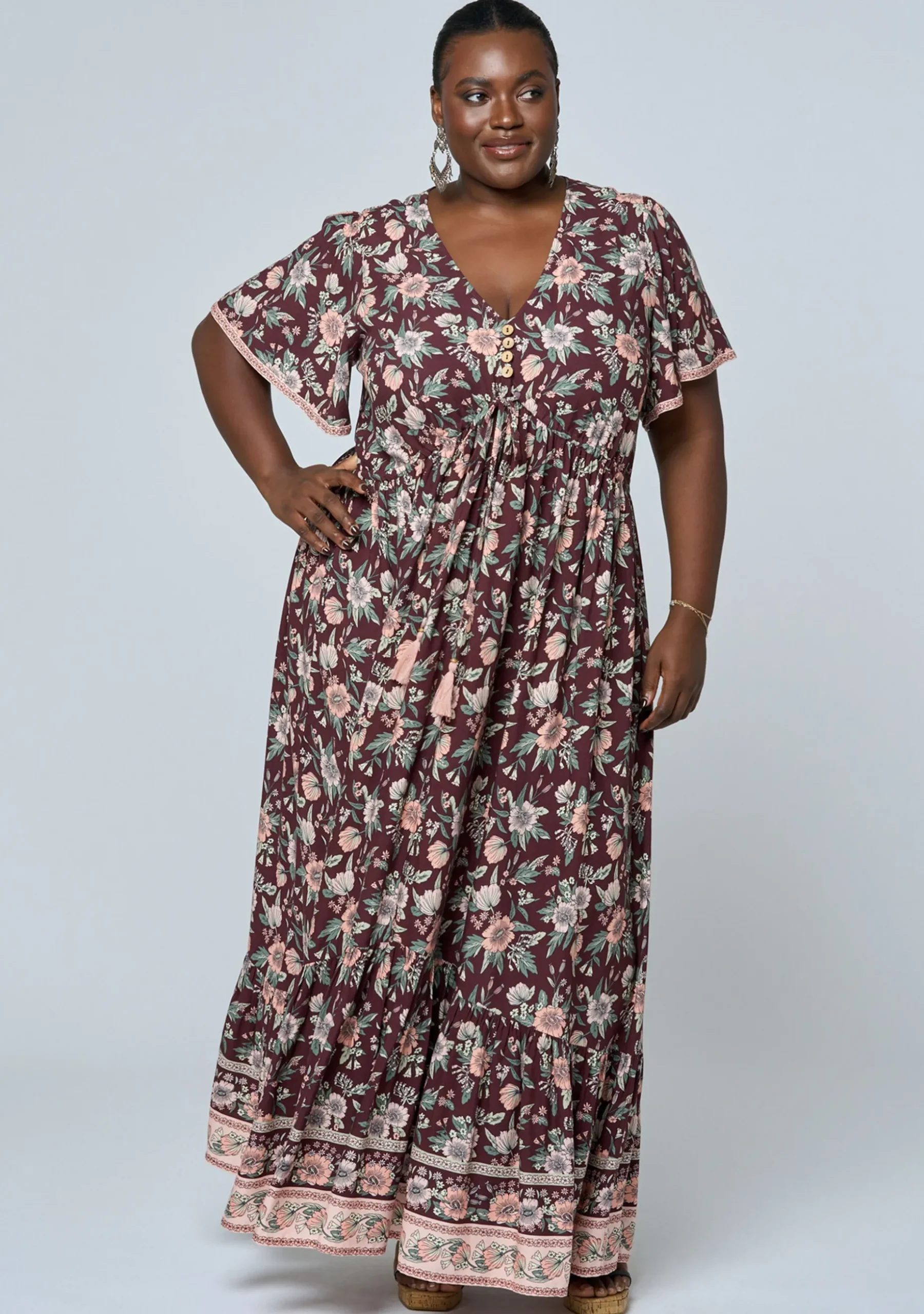 Vintage Boho Visions Maxi Dress