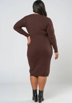 Viola Knit Midi Dress