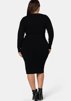 Viola Knit Midi Dress