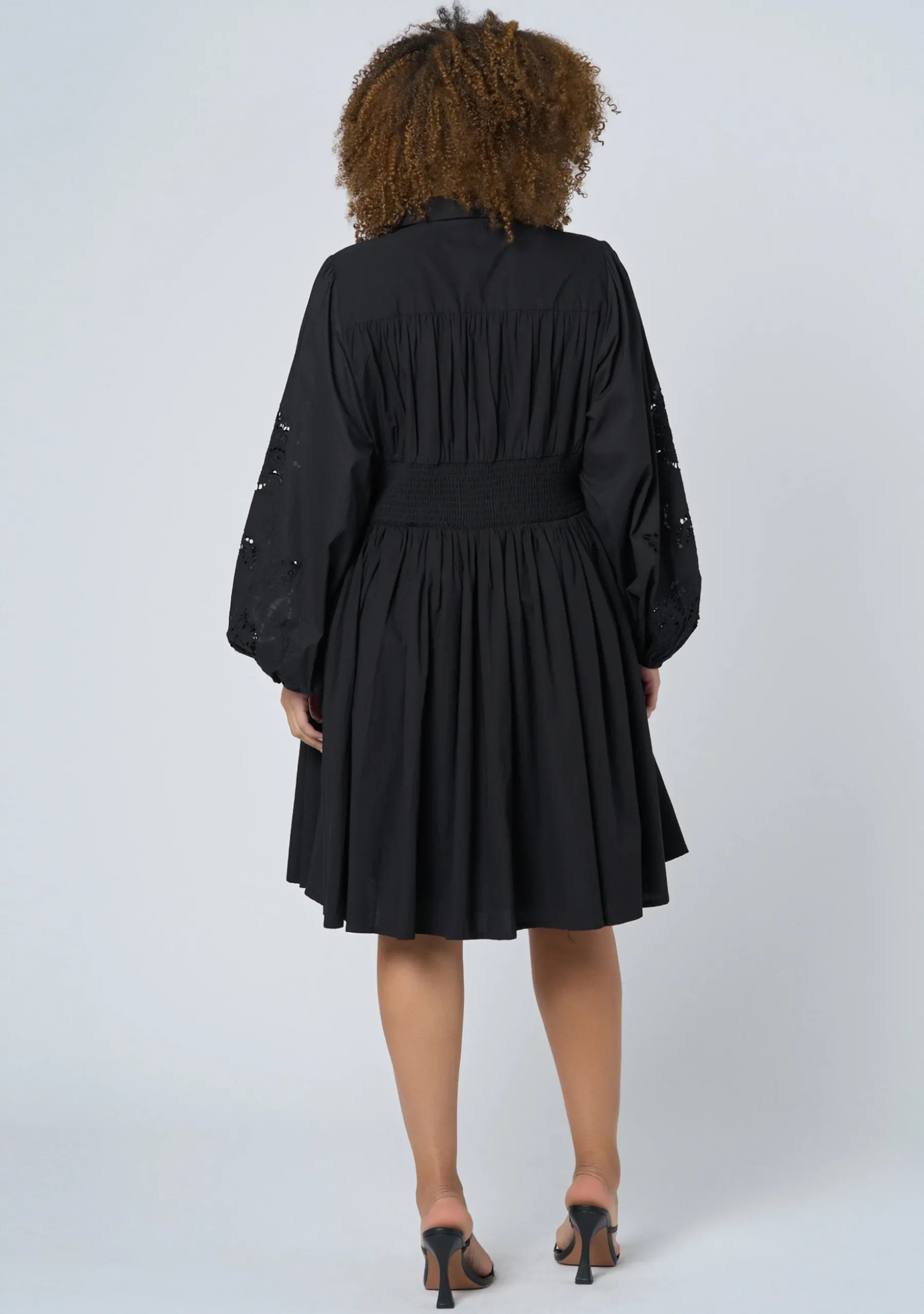 Vivian Broderie Mini Dress